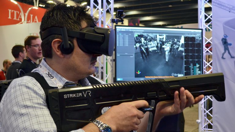 Road To VR | Hands-on: StrikerVR’s Latest Prototype Haptic Gun Packs More Than Just Virtual Bullets